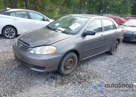 2004 Toyota Corolla Ce z USA, uszkodzony, nr VIN 2T1BR32E74C236925